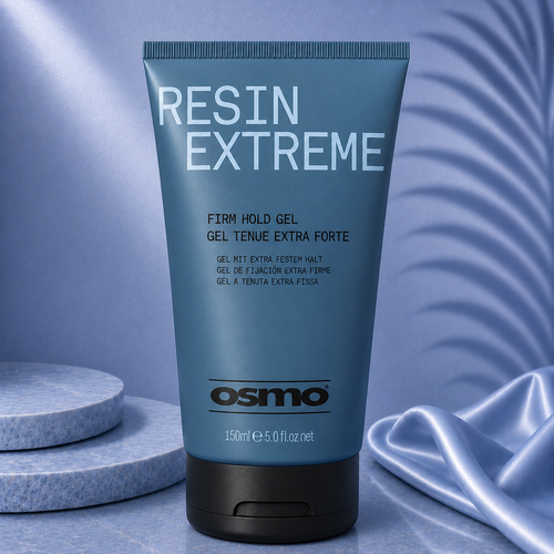 Osmo Ds Hair By Dalia 150ml Extreme Hold Gel Ritual for strong, long-lasting styling with a clear gel texture.