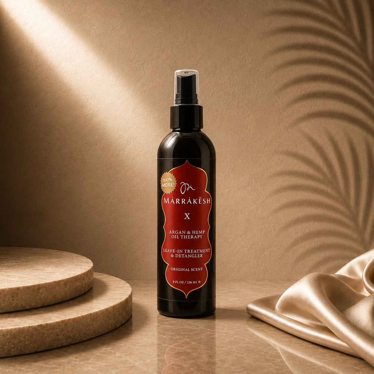Ds Hair By Dalia Marrakesh Softness Mist Ritual in 236ml bottle, leave-in treatment with nourishing ingredients for smooth hair.