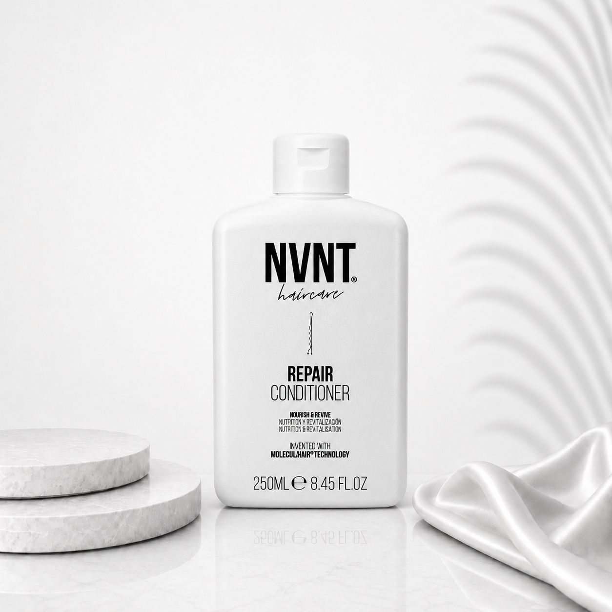Ds Hair By Dalia NVNT 250ml Repair Conditioner Ritual bottle with sleek packaging and product label visible.