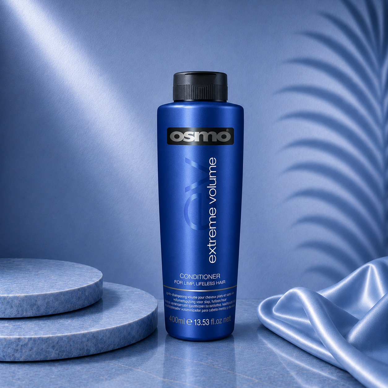 Ds Hair By Dalia Extreme Volume Conditioner in 400ml bottle, designed to boost hair volume and add thickness.