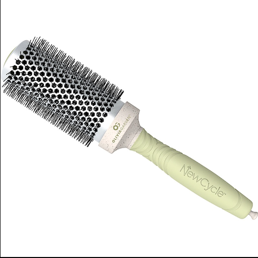 Olivia Garden NewCycle Blowdry Ritual Collection ceramic round brush with recycled 45mm barrel for professional styling.