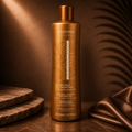 Ds Hair by Dalia Cadiveu Brazil Cacau Anti-Frizz Conditioner Ritual bottle with label, smooths frizz, shiny hair, and nourishing formula.