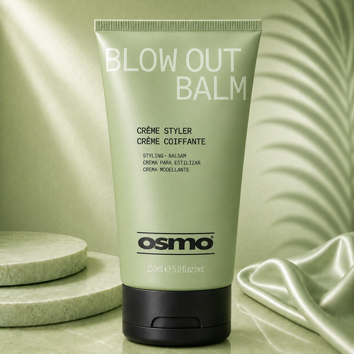 Osmo Ds Hair by Dalia 150ml Blowdry Creme Ritual bottle showing the hair styling product for smooth, shiny blowouts