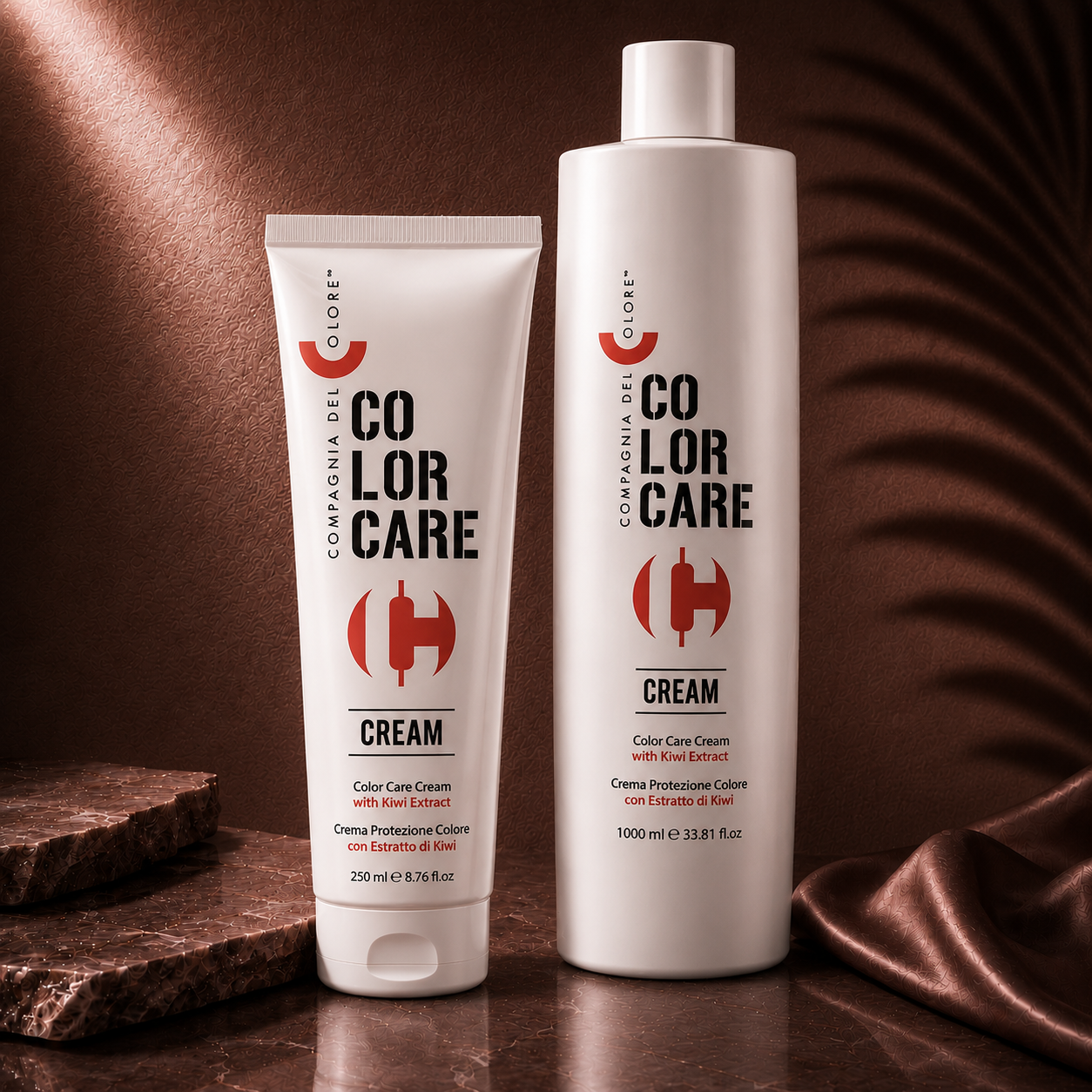 Ds Hair By Dalia Colour Preservation Conditioner Ritual duo with two bottles of color-safe conditioner for vibrant hair care.