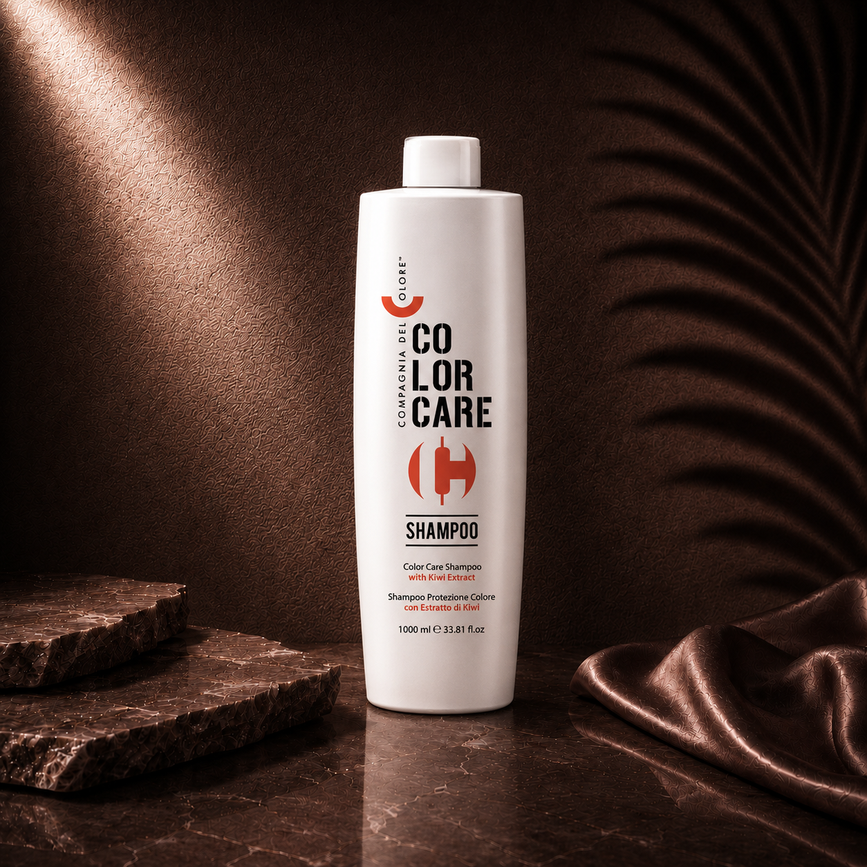 Ds Hair by Dalia Colour Preservation Shampoo CDC in a 1-litre bottle, designed to maintain vibrant hair color and hair health.