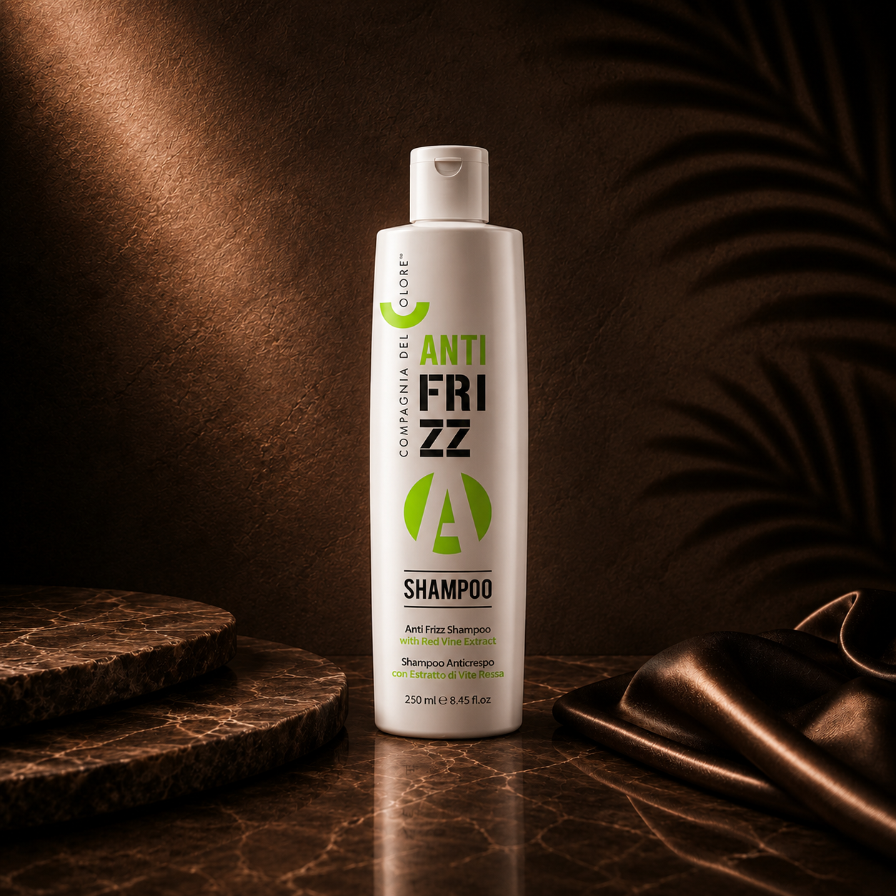 Ds Hair By Dalia Smooth Control Shampoo Ritual CDC bottle with frizz control formula in 250ml size