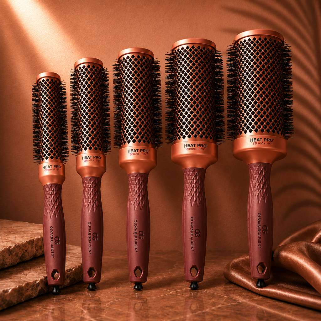 Olivia Garden HeatPro Speed XL Brush Ritual by Ds Hair By Dalia, large professional hairbrush with heat-resistant bristles.