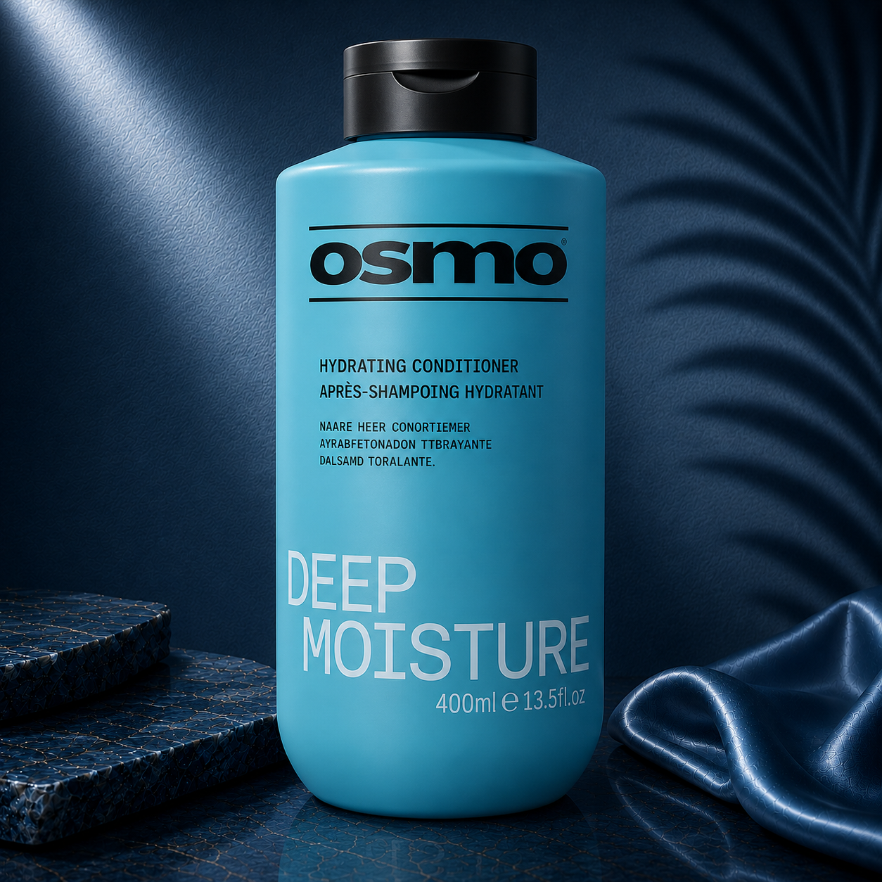 Ds Hair By Dalia Osmo Hydration Recovery Conditioner Ritual in 400ml bottle, smooth and moisturize hair with nourishing formula.