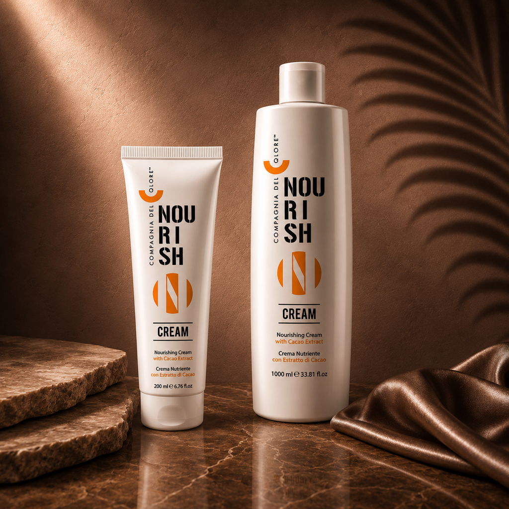 Ds Hair By Dalia Nourishing Silk Conditioner Ritual duo with conditioner bottles and silk extract for healthy hair care.