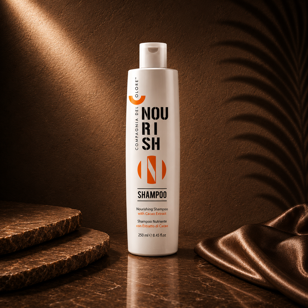 Ds Hair By Dalia Daily Nourish Shampoo Ritual in 250ml bottle, featuring hydrating formula for healthy hair care.