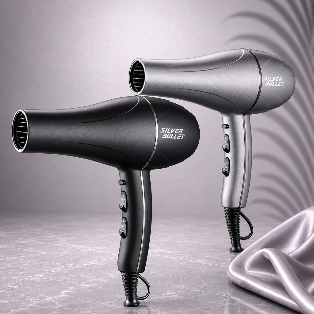 The Silver Bullet Style Pro Hair Dryer Ritual