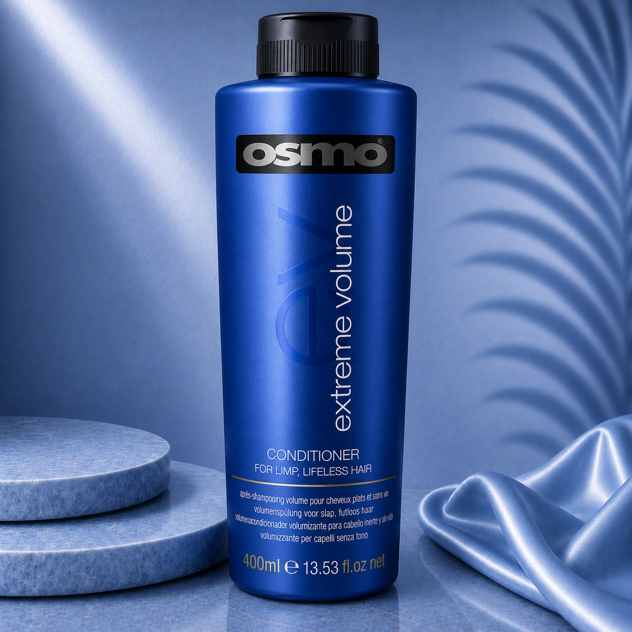 Osmo Ds Hair By Dalia Extreme Volume Conditioner 400ml bottle with rich, volumizing formula for fuller hair.